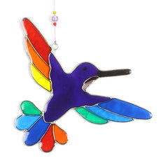 Rainbow Hummingbird Suncatcher-Siesta Crafts