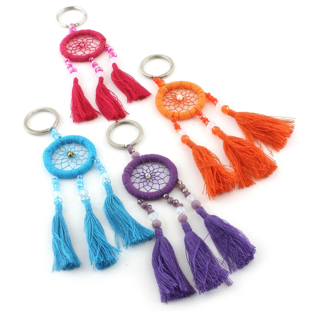 Dreamcatcher Keyring-Siesta Crafts