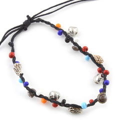Charm Anklet with Shell-Siesta Crafts