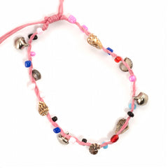 Charm Anklet with Shell
