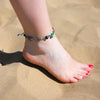 Charm Anklet with Shell-Siesta Crafts