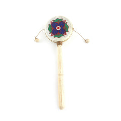 Mini Mandala Style Hand Drum-Siesta Crafts