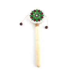 Mini Mandala Style Hand Drum-Siesta Crafts