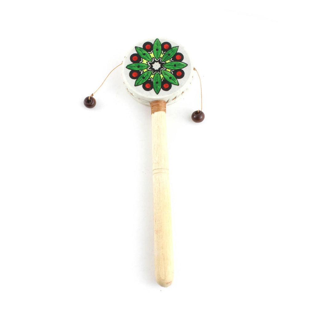 Mini Mandala Style Hand Drum-Siesta Crafts