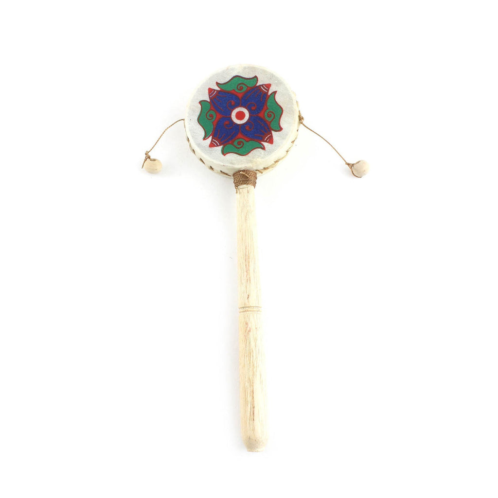 Mini Mandala Style Hand Drum-Siesta Crafts