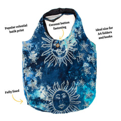 Celestial Shopper Bag-Siesta Crafts