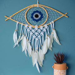 Macrame Eye Hanging