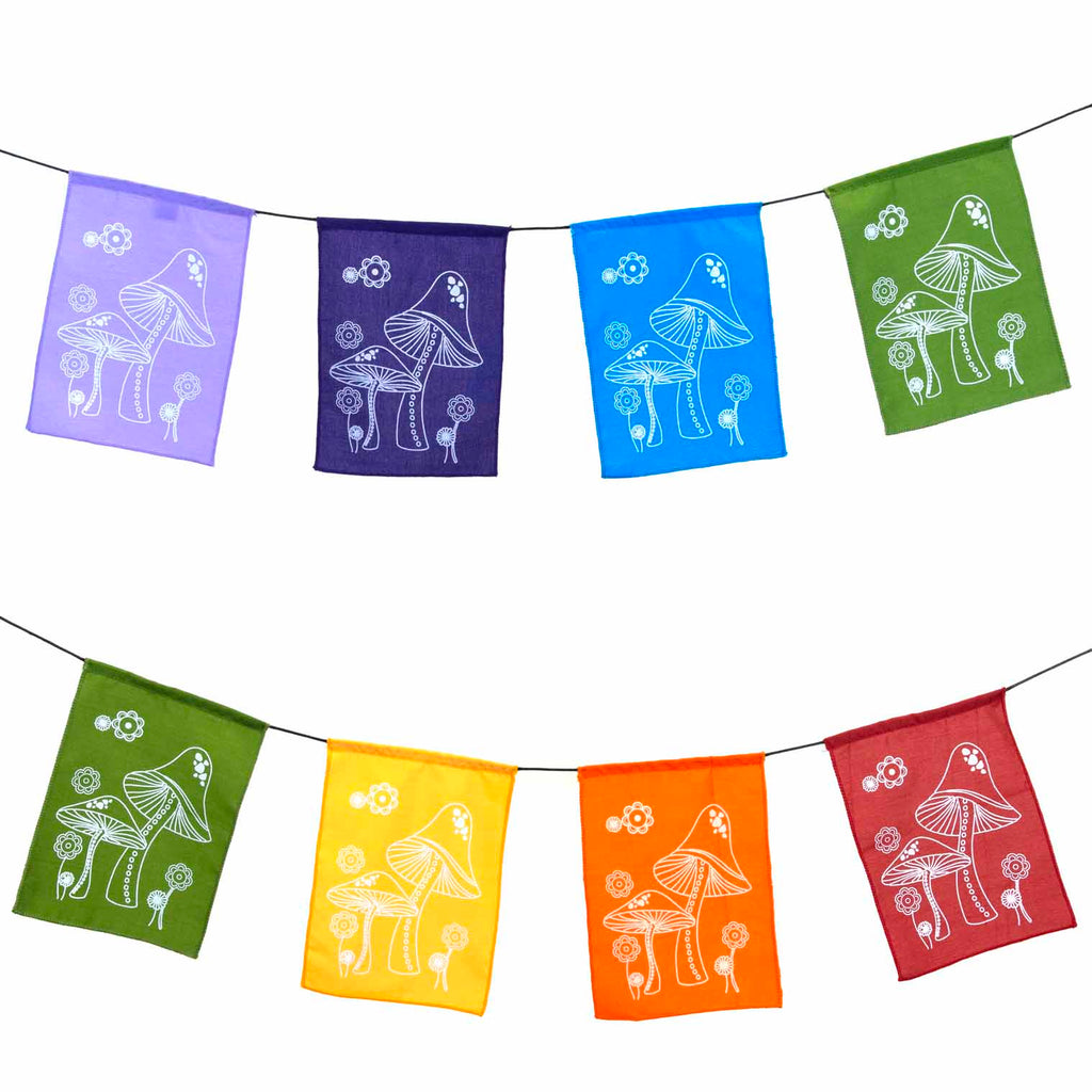 Mushroom Bunting-Siesta Crafts