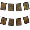 Black and Gold Bunting-Siesta Crafts