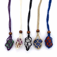 Crystal Holder Necklace-Siesta Crafts