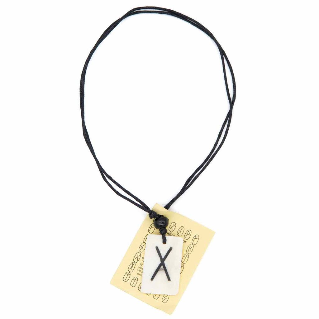 Rune Pendant Necklace-Siesta Crafts