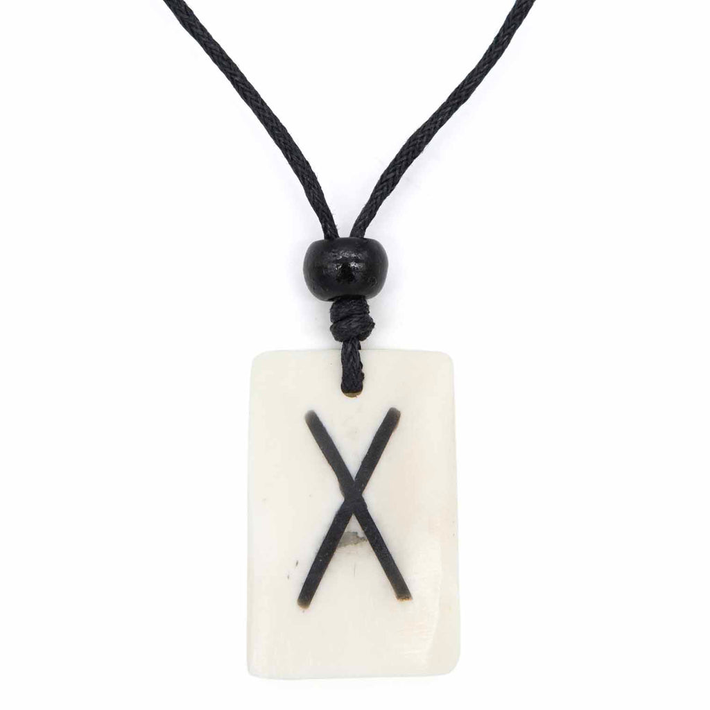 Rune Pendant Necklace-Siesta Crafts