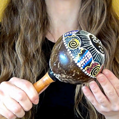 Sun Painted Maraca