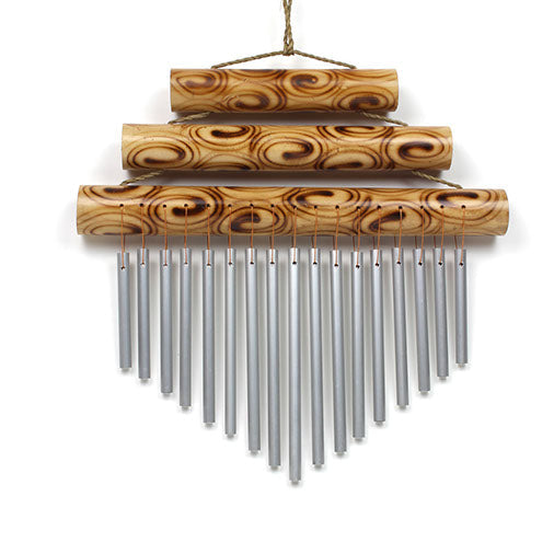 Large Triple Bamboo Chime-Siesta Crafts