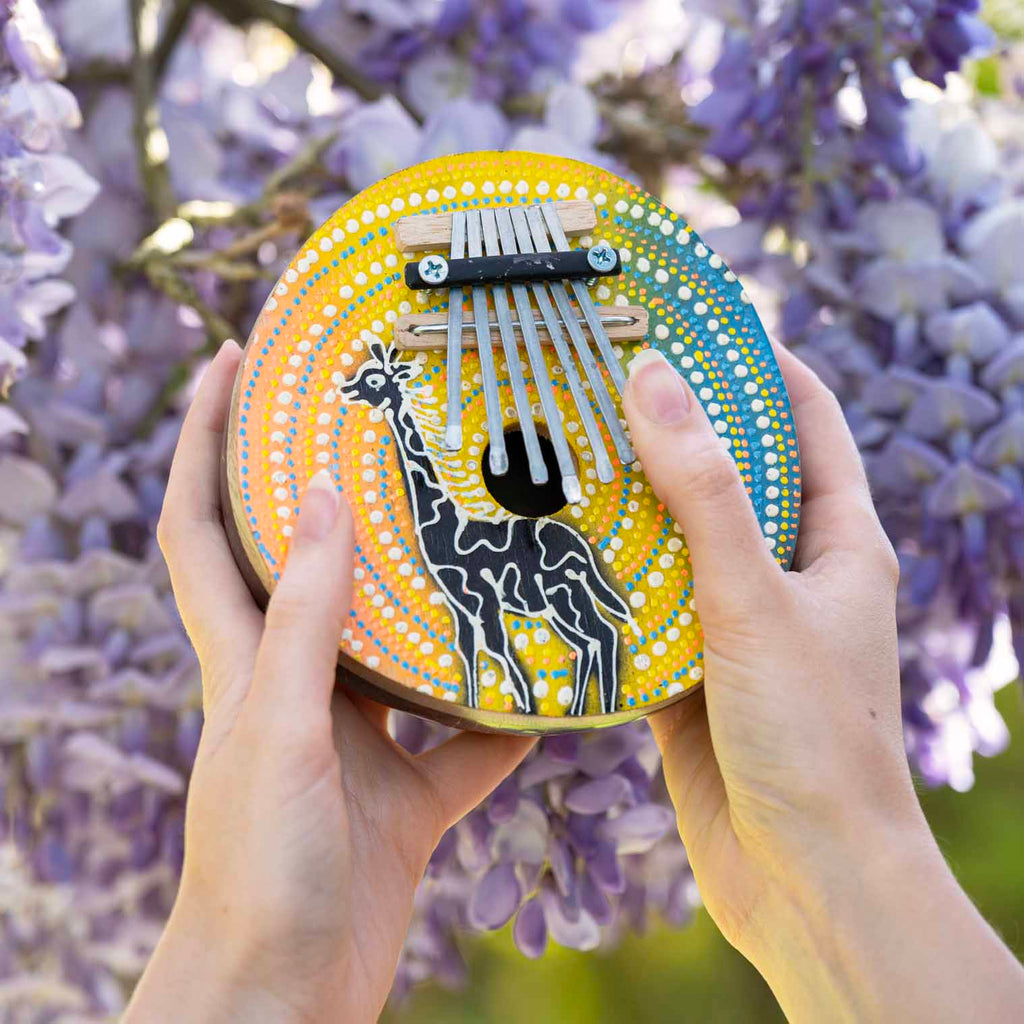 Giraffe Thumb Piano-Siesta Crafts