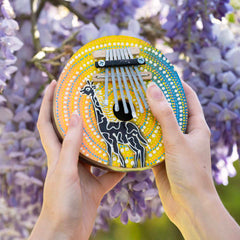 Giraffe Thumb Piano-Siesta Crafts