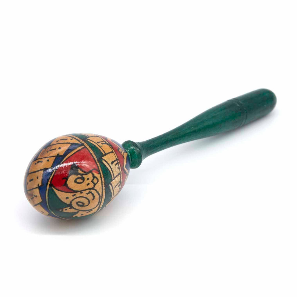 Painted Egg Stick Shaker-Siesta Crafts