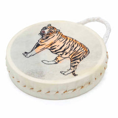 Small Ocean Drum Tiger Design-Siesta Crafts
