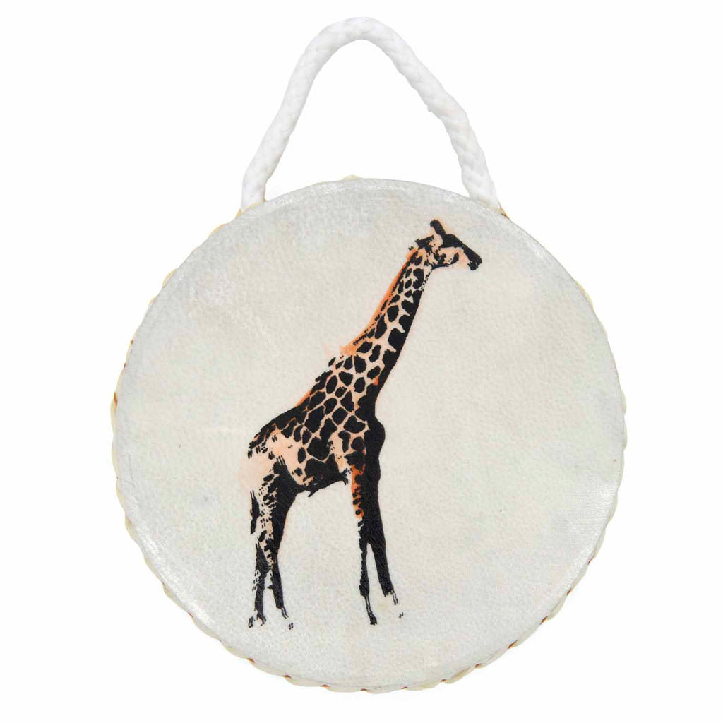 Small Ocean Drum Giraffe Design-Siesta Crafts