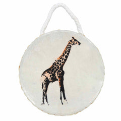 Small Ocean Drum Giraffe Design-Siesta Crafts