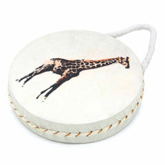 Small Ocean Drum Giraffe Design-Siesta Crafts