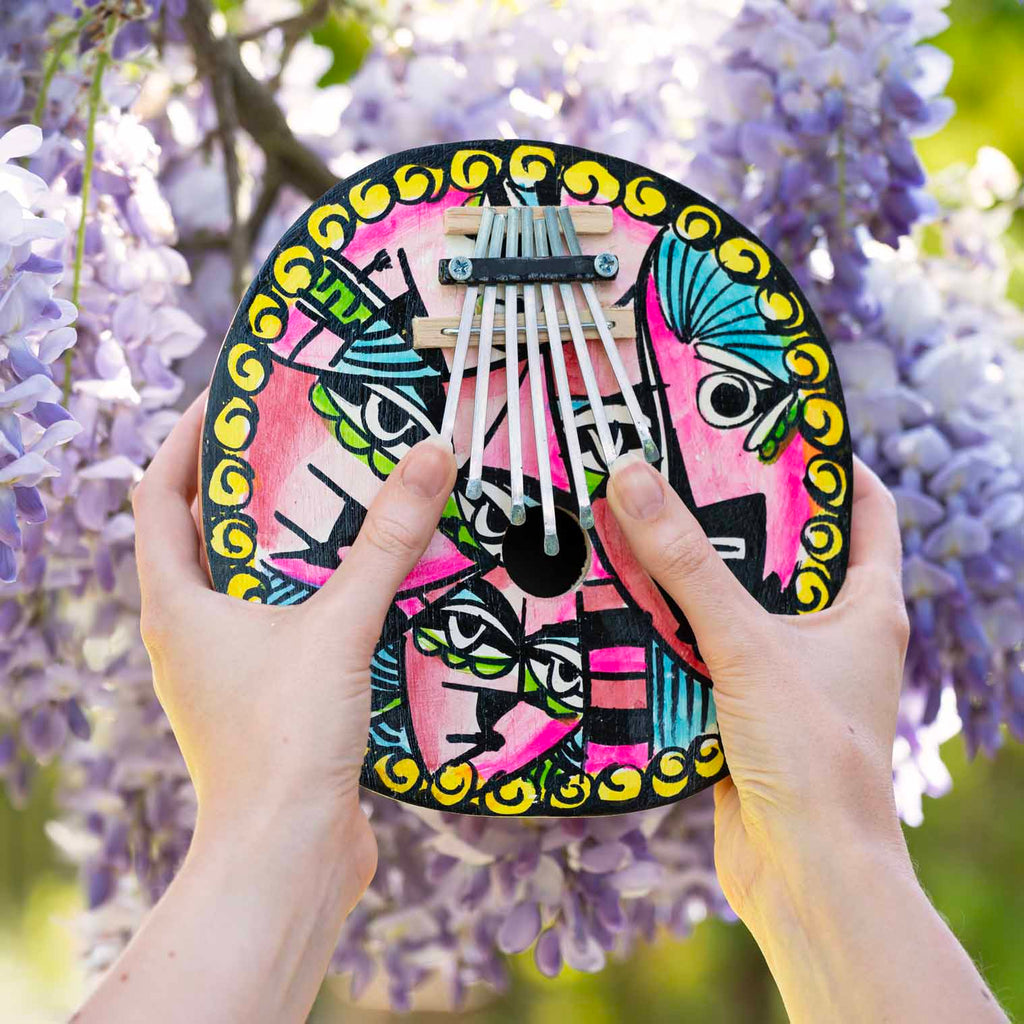 Lombok Design Gourd Thumb Piano-Siesta Crafts