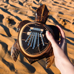 Large Turtle Thumb Piano-Siesta Crafts