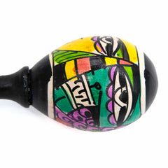 Lombok Design Handle Egg Shaker-Siesta Crafts