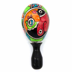 Lombok Design Handle Egg Shaker-Siesta Crafts