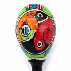 Lombok Design Handle Egg Shaker-Siesta Crafts