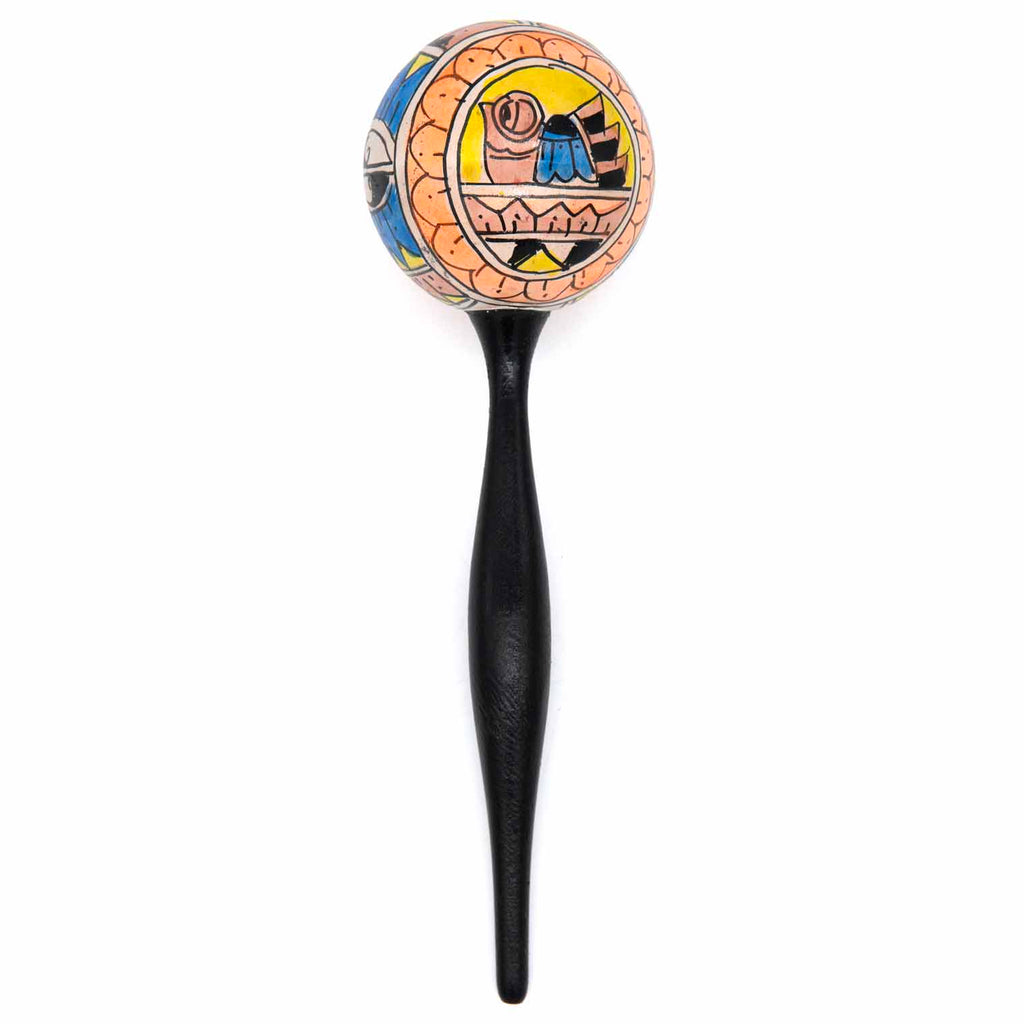 Ball Shaker on Stick-Siesta Crafts