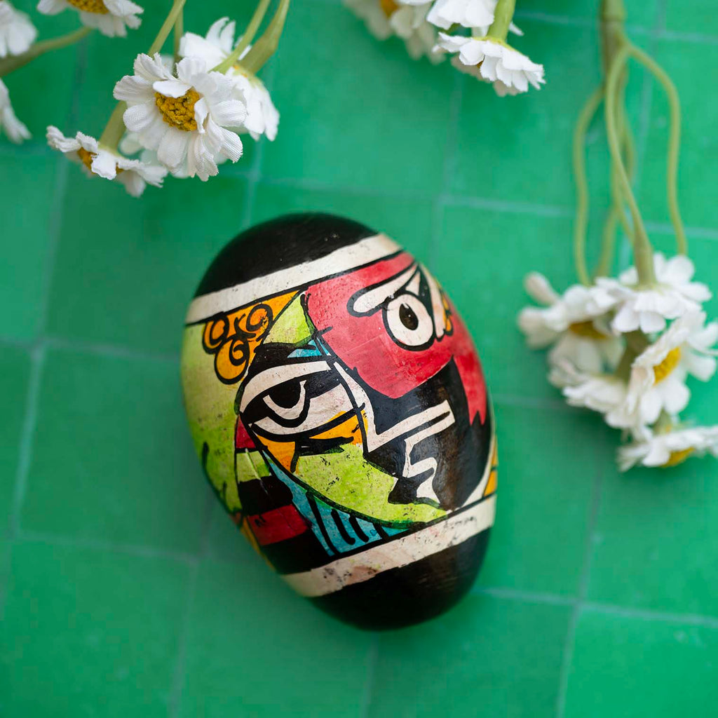 Lombok Design Painted Egg Shaker