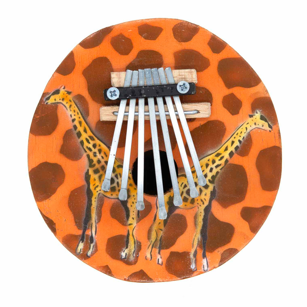 Giraffe Pattern Thumb Piano
