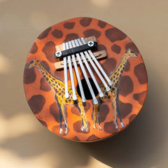 Giraffe Pattern Thumb Piano