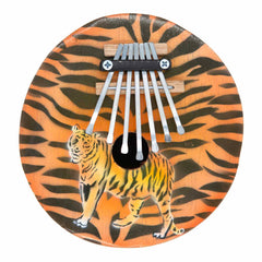 Tiger Pattern Thumb Piano