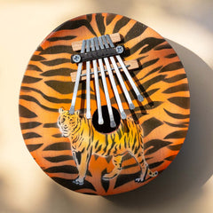 Tiger Pattern Thumb Piano