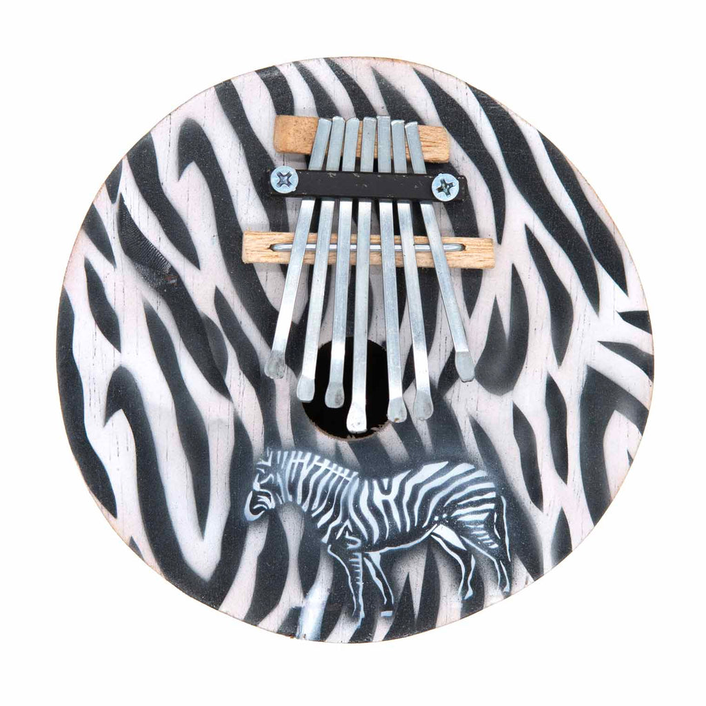 Zebra Pattern Thumb Piano