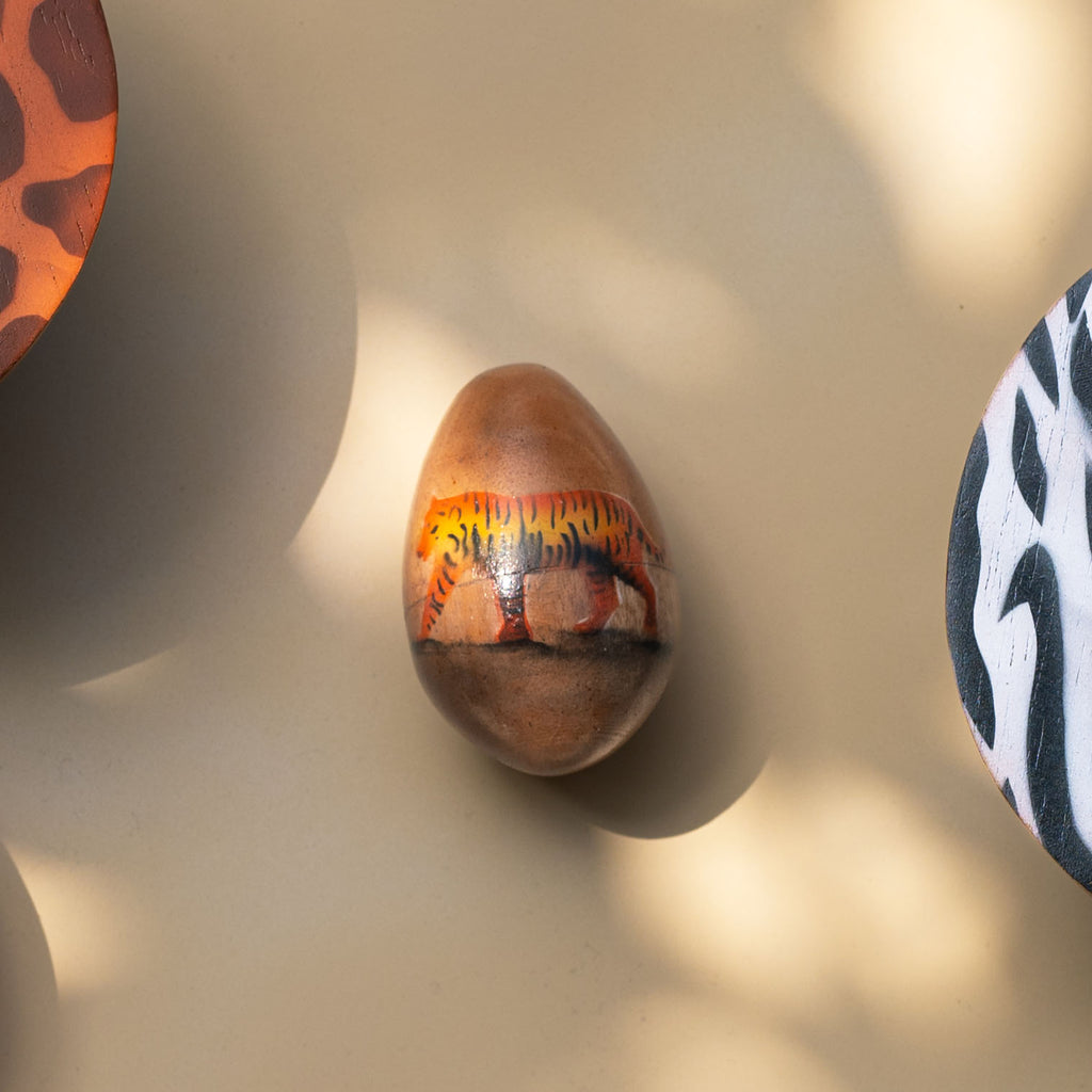 Tiger Egg Shaker
