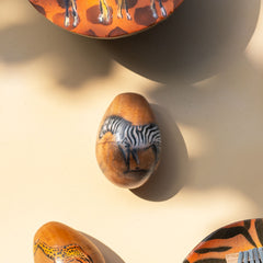 Zebra Egg Shaker