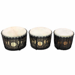Malaysian Style Drum Set of Three