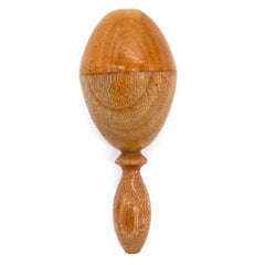 Natural Egg Shaker on Stick