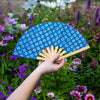 Ten Balinese Batik Fans-Siesta Crafts