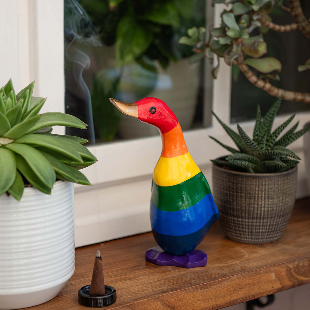 Rainbow Duckling-Siesta Crafts
