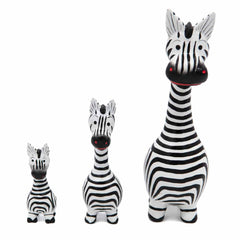 Cartoon Zebra Medium-Siesta Crafts