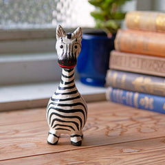 Cartoon Zebra Medium-Siesta Crafts
