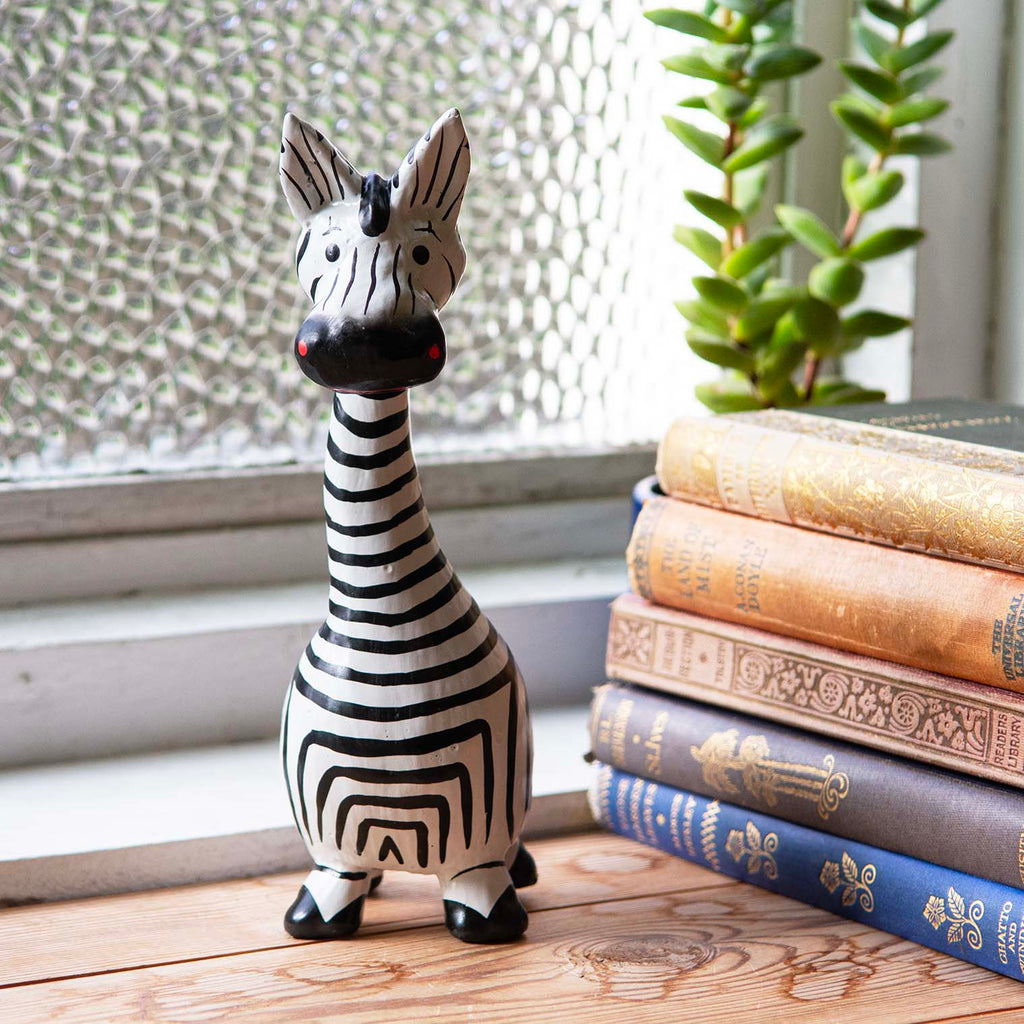 Cartoon Zebra Large-Siesta Crafts