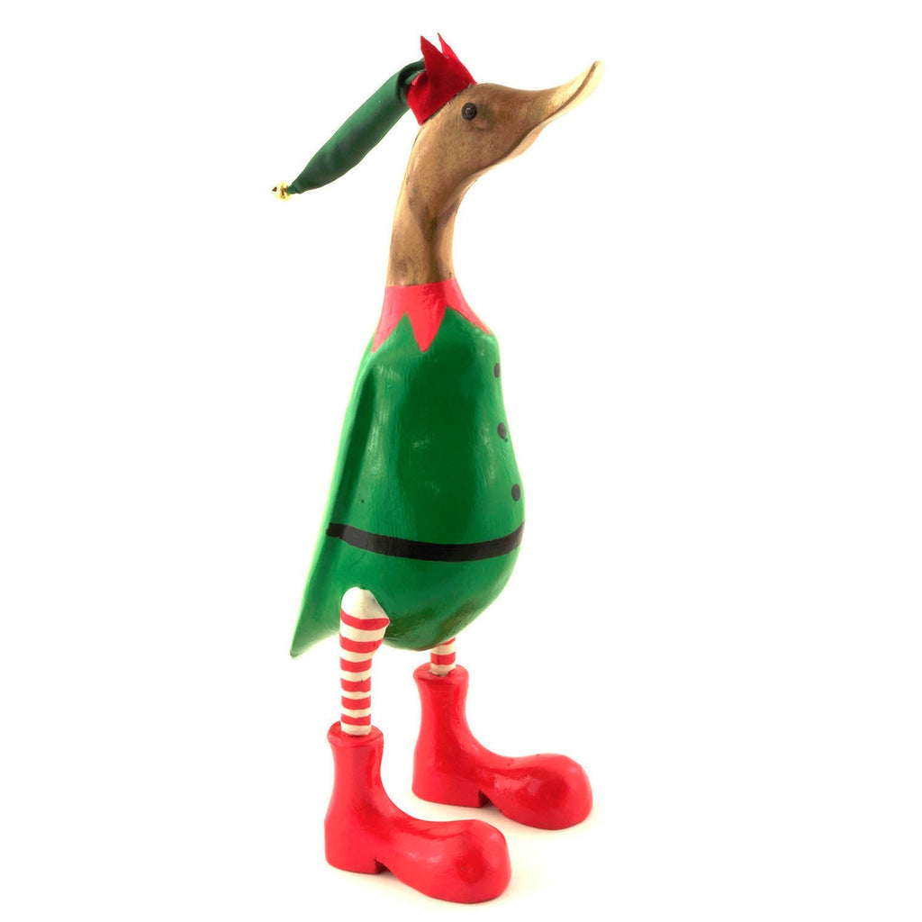 Christmas Elf Duck-Siesta Crafts