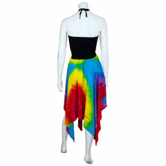 Rainbow Hanky Hem Dress