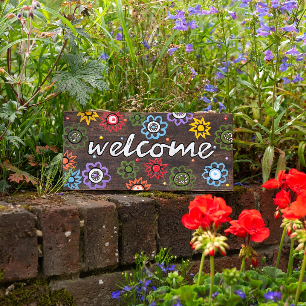 Welcome Plaque-Siesta Crafts