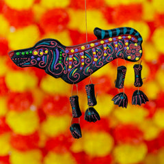 Candy Skull Dog-Siesta Crafts